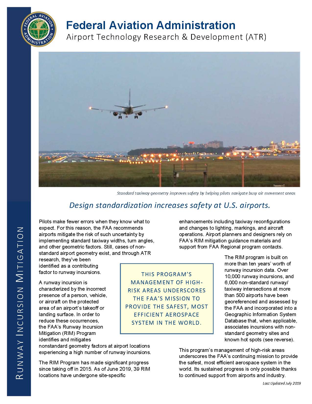 Runway Incursion Mitigation